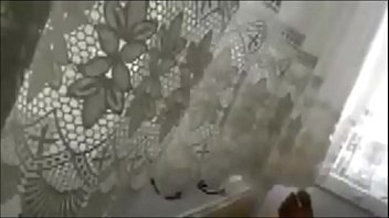 Wife fucks her husband in a horsewoman position under a blanket